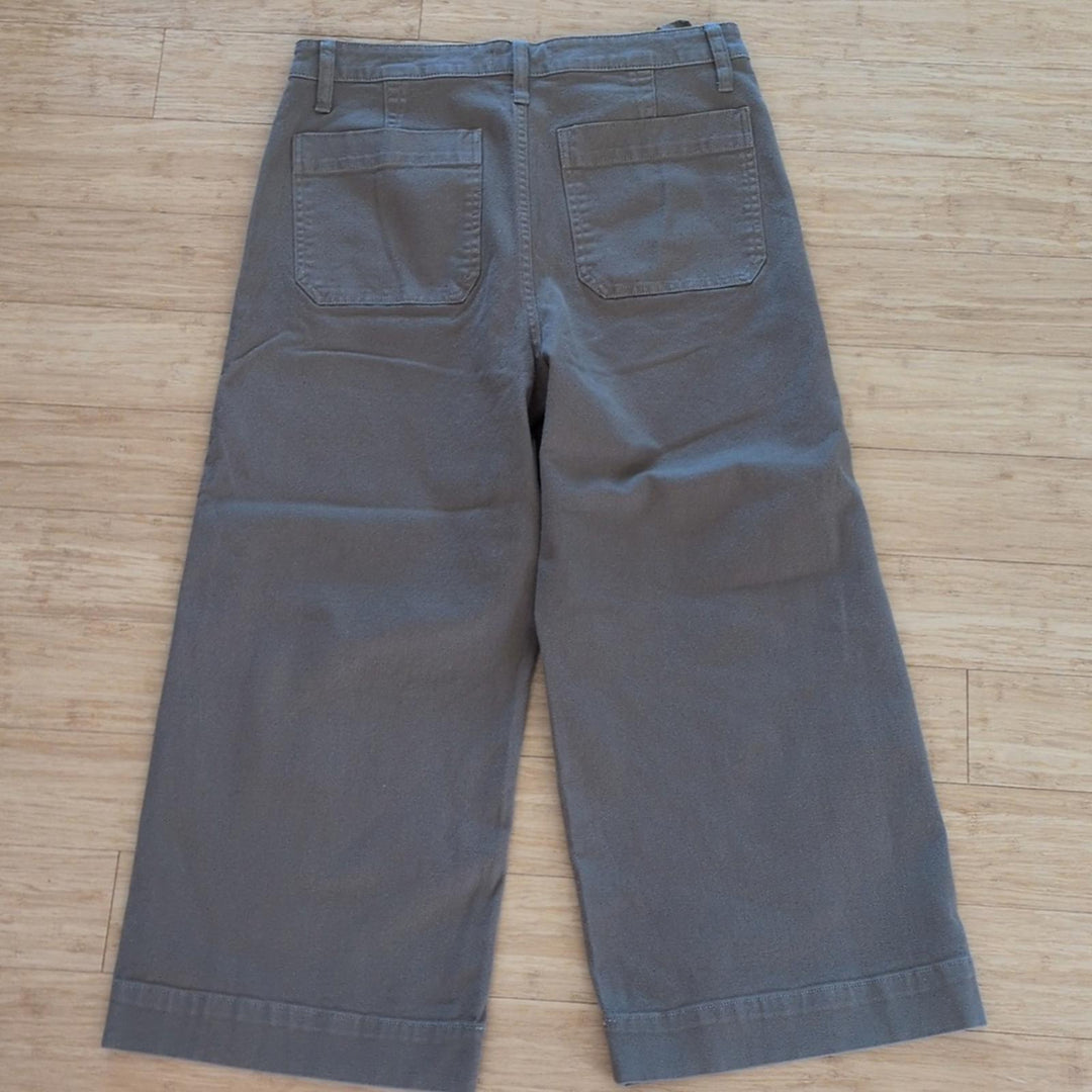 Madewell Emmett Wide Leg Crop Pant Size 31