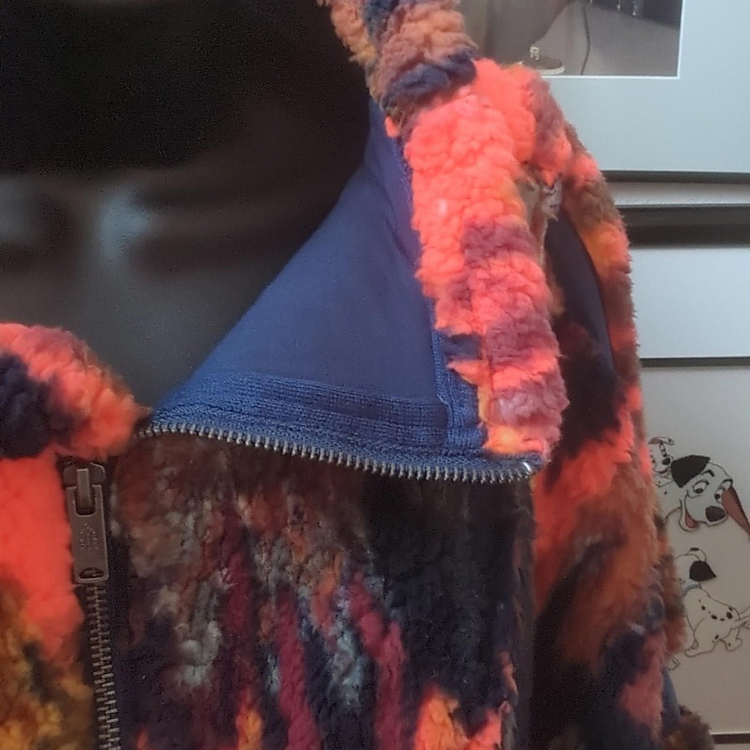 Free People Movement Nantucket Multicolor Printed Half Zip Fleece