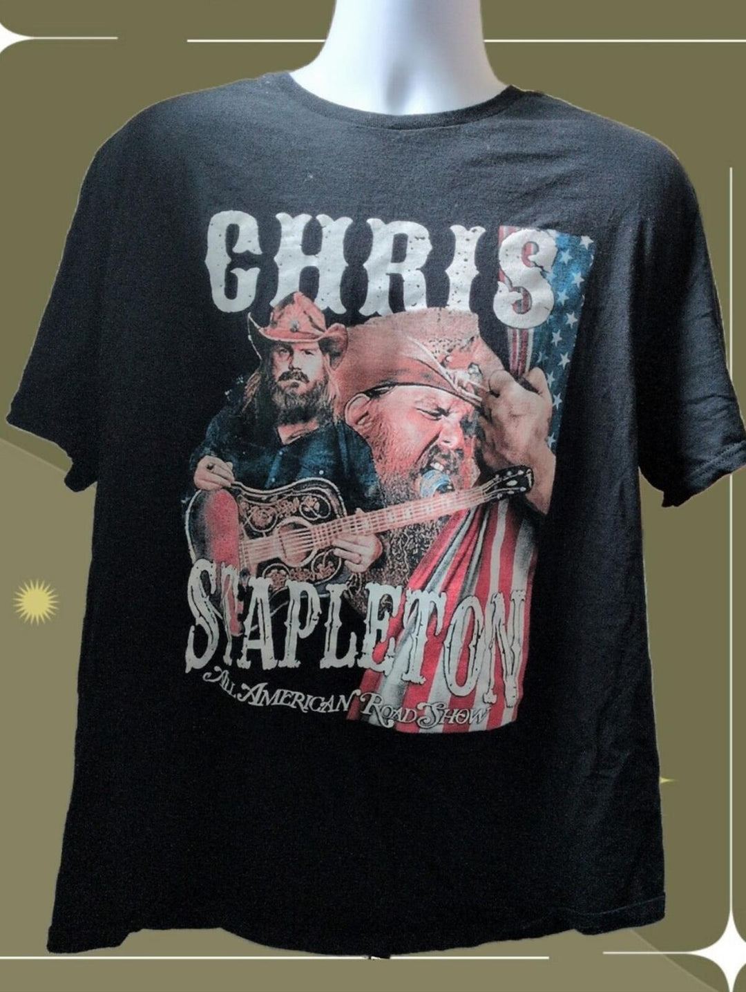 Chris Stapleton All American Roadshow Tour Tee - 2XL