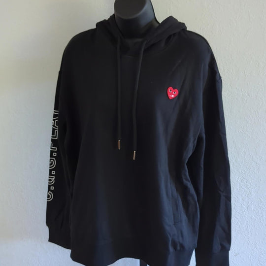 Comme des Garcons play love is free hoodie - Medium