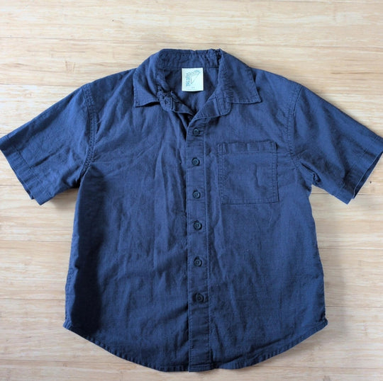 Boys Thereabouts Button Up Cotton Shirt - 8