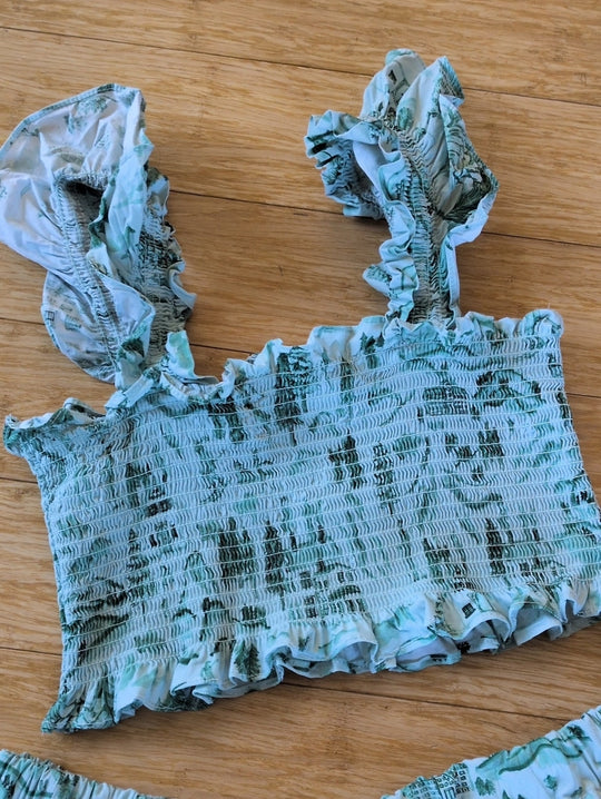Rare Ooak Upcycled Hill House Winter Toile Set Size Est. M/L