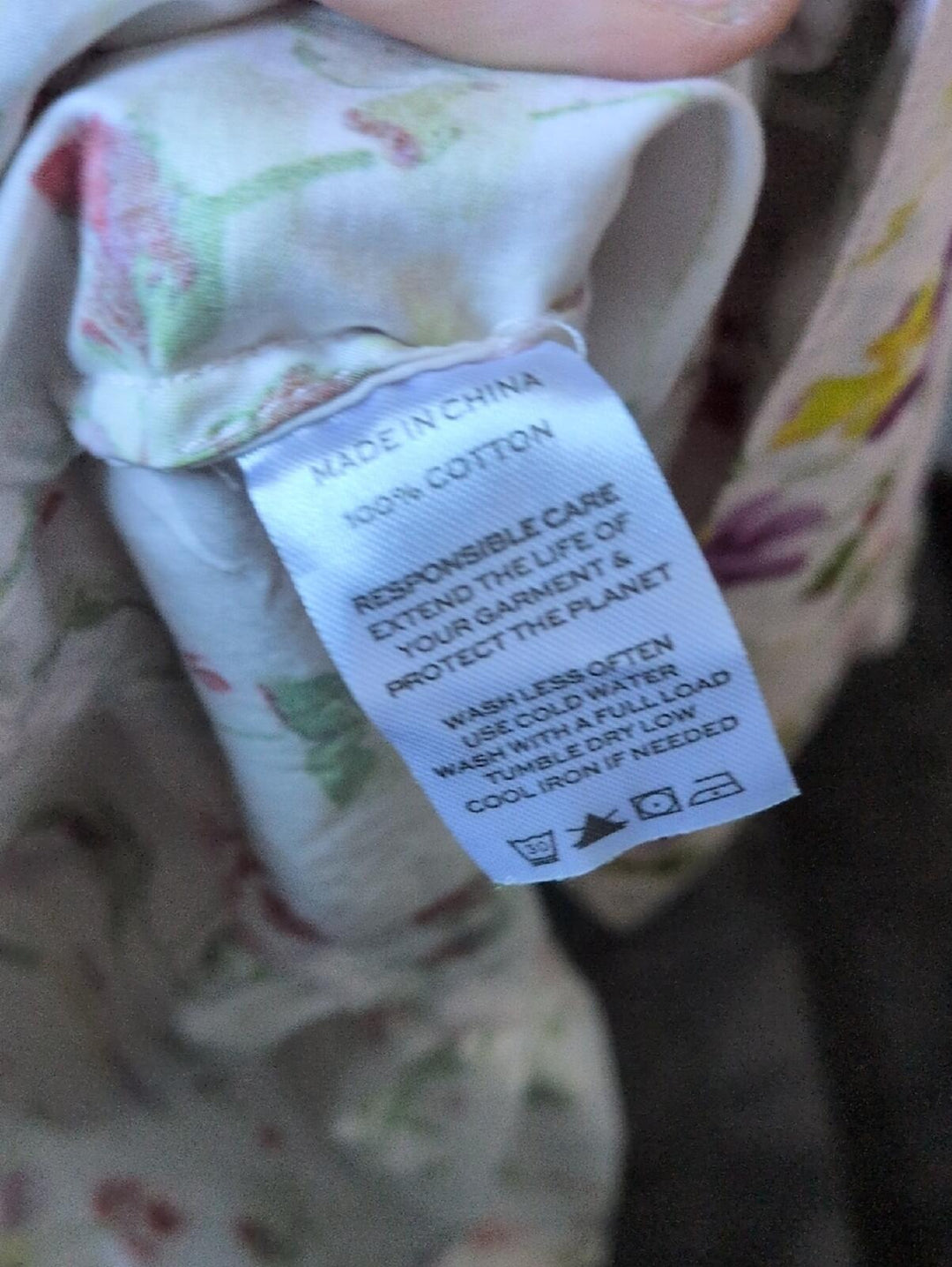 Hill House Home Ellie Nap Dress In Pink Blue bonnet Floral - XXXL