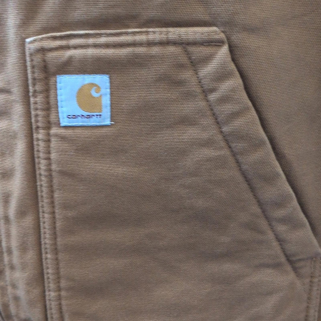 Carhartt Mock Duck Vest Sherpa Lined - Medium