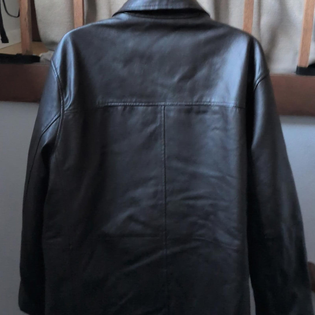 Vintage Leather Dad Jacket By Excelled - 2XL
