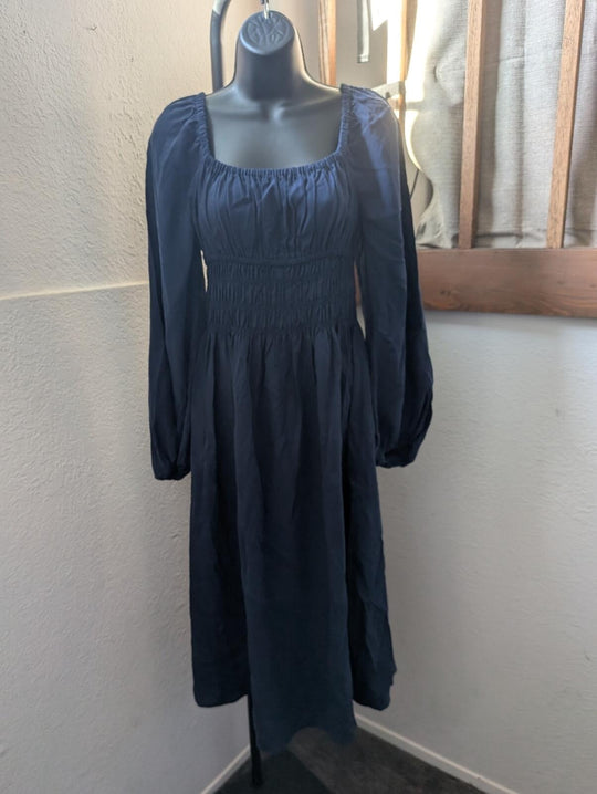 Hill House The Jasmine Long Sleeve Nap Dress - Small