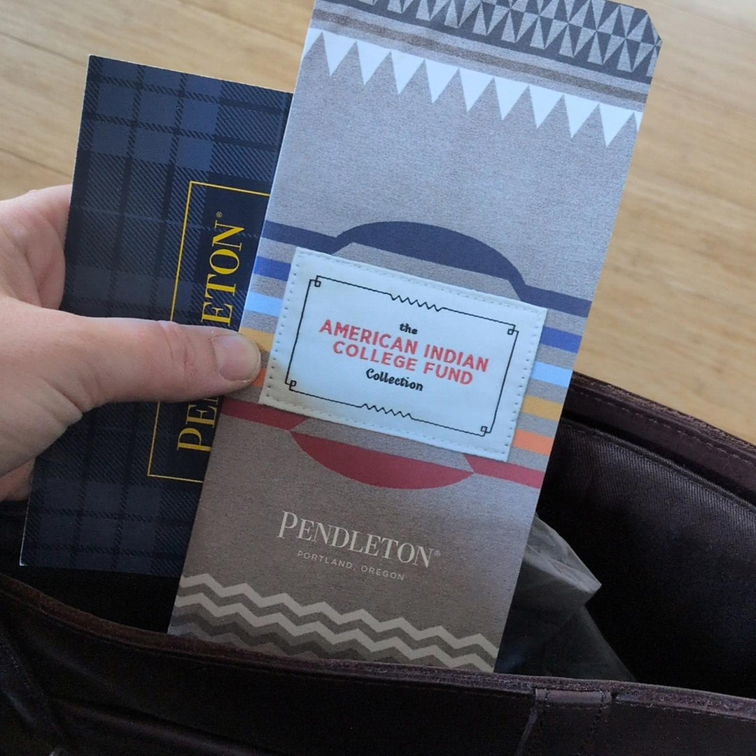 Pendleton Aztec Wool Messenger Bag