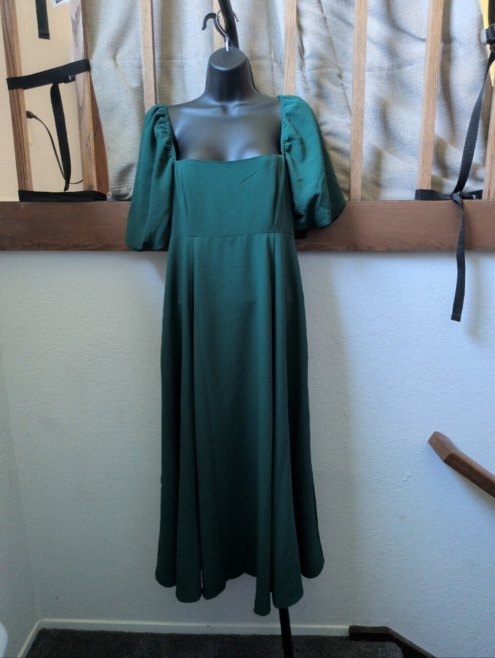 Hill House Home Matilda Nap Dress In Emerald Green  - Est. Size M