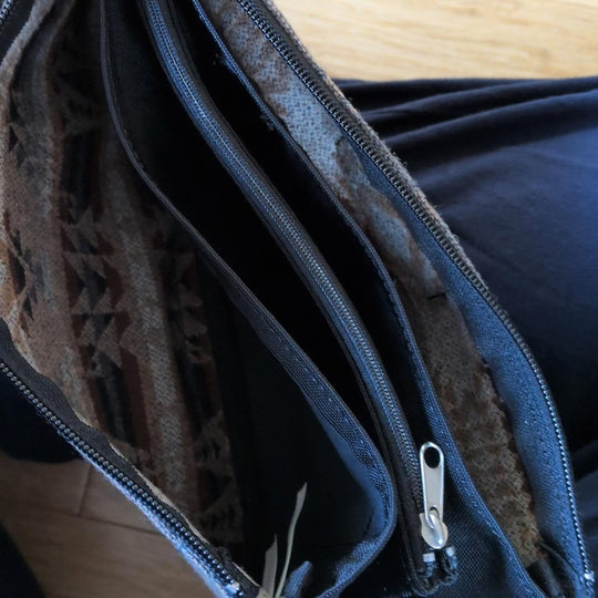 Vintage Pendleton Aztec Wool Shoulder Bag