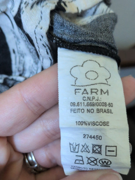 Rare Brazil Farm Rio Fruits Shirt "camisa frutalia farm" - Large
