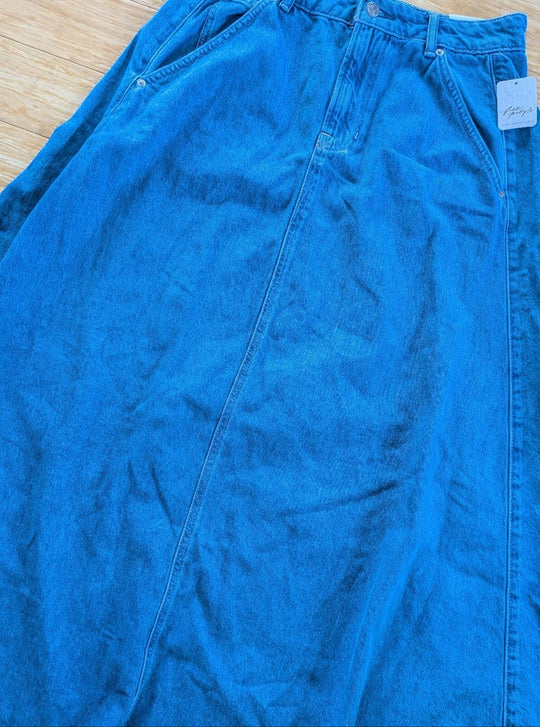 We The Free Sidney Denim Skirt Size 28