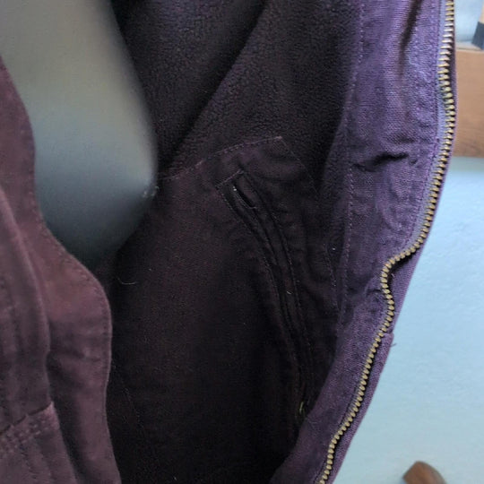 Carhartt FULL SWING CALDWELL JACKET #102248 In Plum - Small