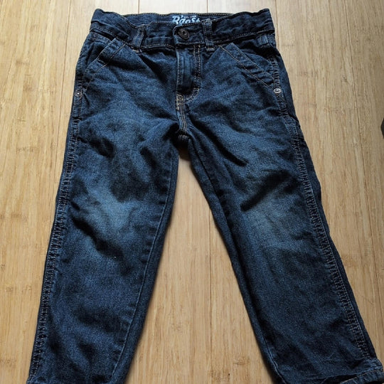 Boys Oshkosh B'gosh Workwear Straight Dark Denim Pants