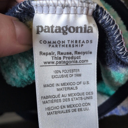 Patagonia Synchilla Snap T Fleece Pullover Timber Twist
