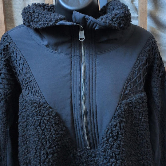 Free People Movement Seaside Crochet Fleece - Large