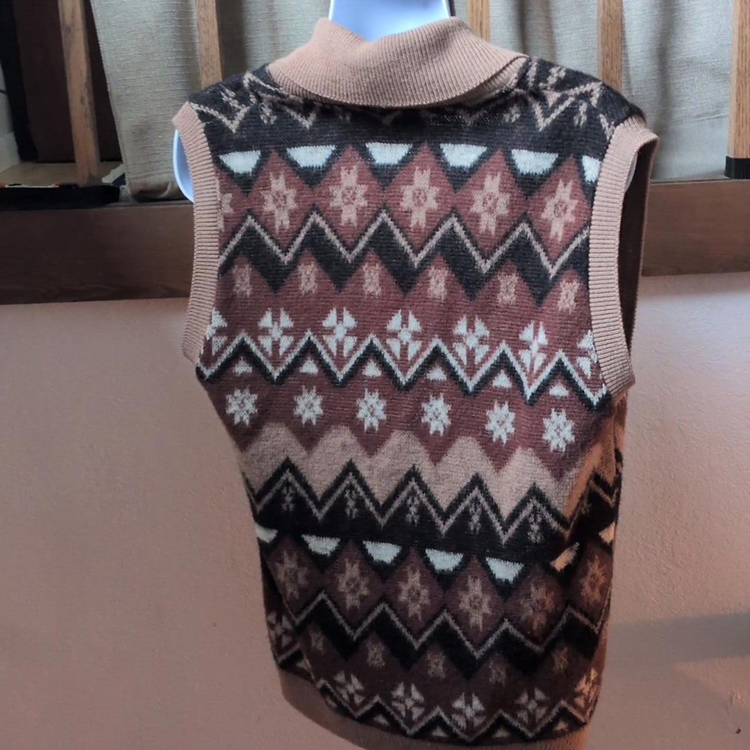 Vintage Pendleton 100% Wool Vest - Medium