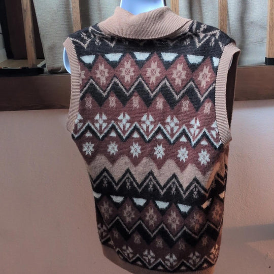 Vintage Pendleton 100% Wool Vest - Medium