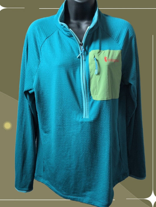 Cotopaxi Teal Women's Otero Lightweight Sweater - L
