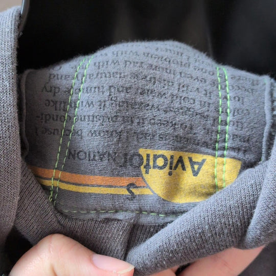 Aviator Nation Sunburst Hoodie Zip Up - Small