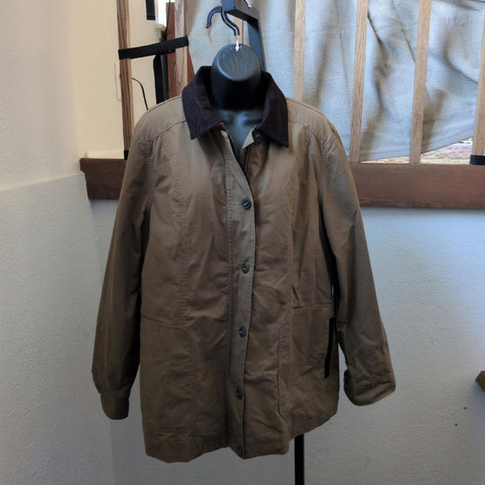 ORVIS Halley Stevensons Field Coat Cotton Jacket - Large