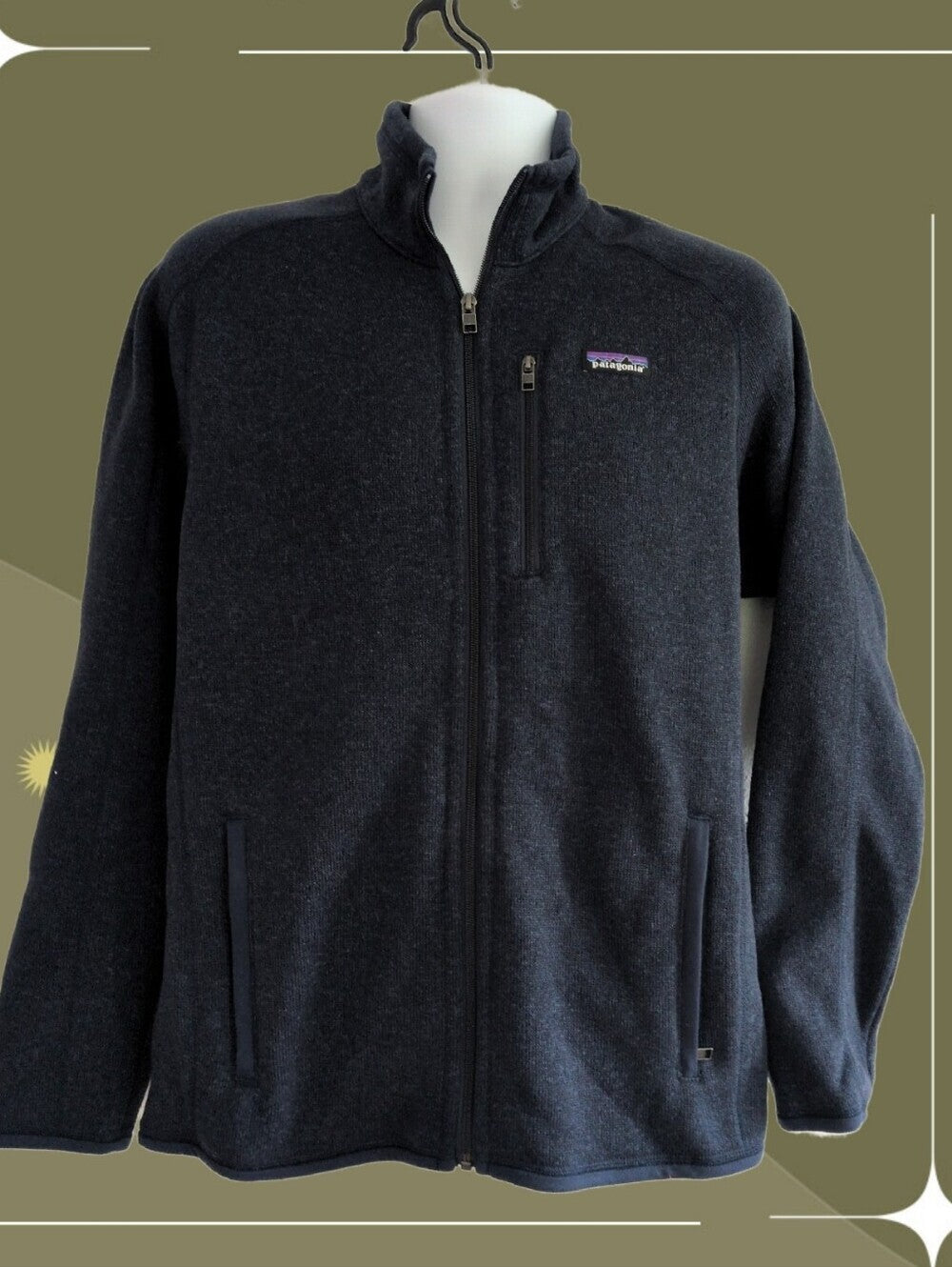 Patagonia Better Sweater Jacket In New Navy - Medium