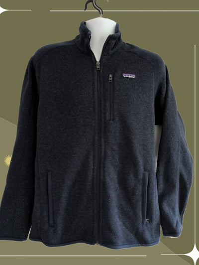 Patagonia Better Sweater Jacket In New Navy - Medium