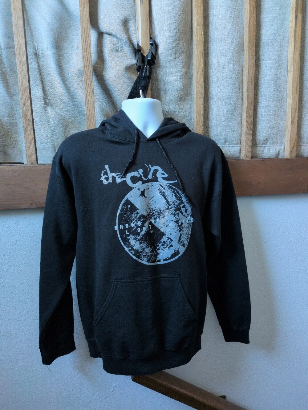 Black The Cure Songs of A Lost World 2023 Band Tour Logo hoodie - M