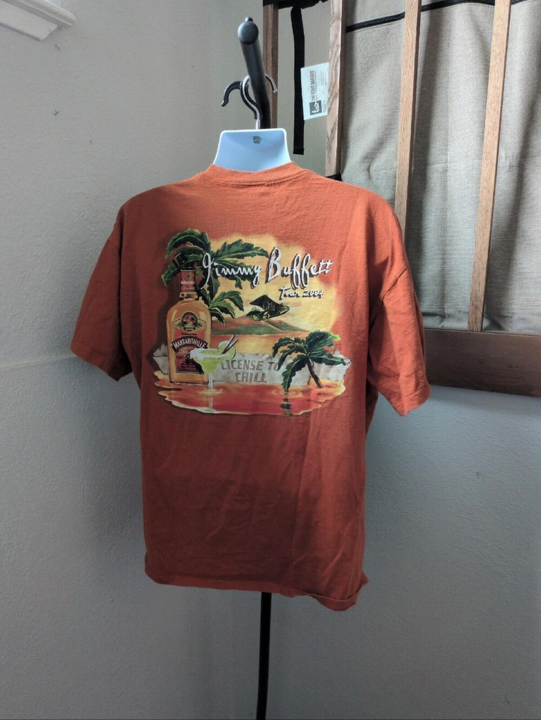 Jimmy Buffett 2004 License To Chill Tour Shirt - Est. Size XL/XXL