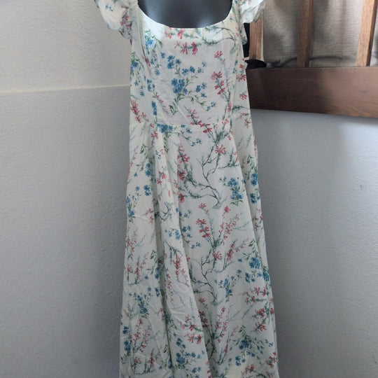 Hill House Home The Daphne Dress  Spring Chintz Cotton - XL