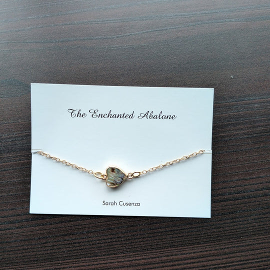 The Abalone Anklet by The Enchanted Abalone