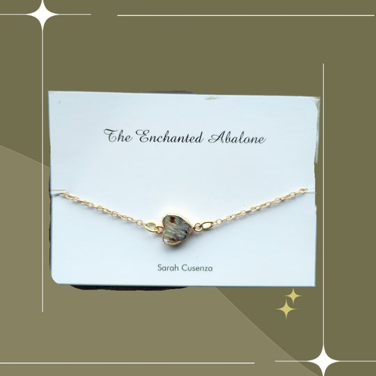 The Abalone Anklet by The Enchanted Abalone