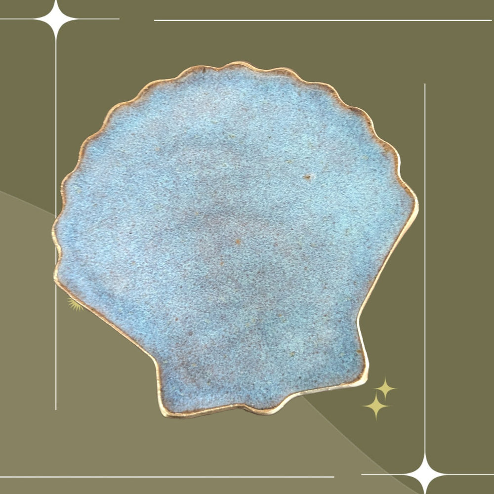 Seashell Ring Dish by Moonrise Pottery