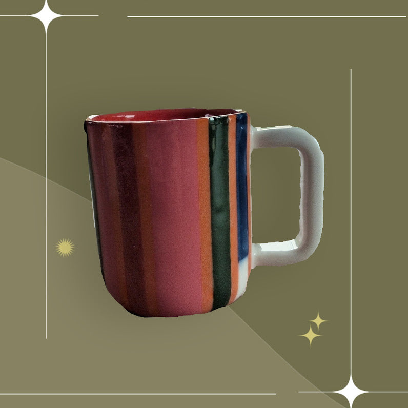 Striped Mugs by Girón Guatemalan Home and Decor