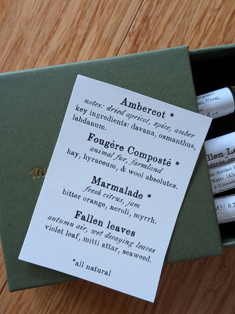 Materia Secunda Fragrance Discovery Set