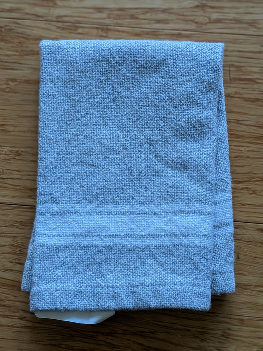 Mini Embroidered Tea Towels by Unpacka