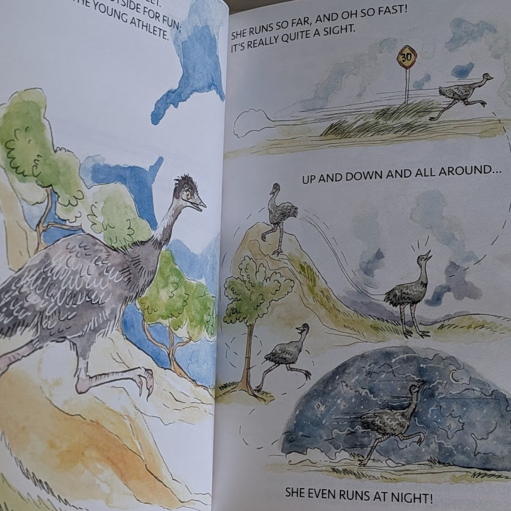 Emus Can't Run Backwards by Angela Ingrassia Arwady