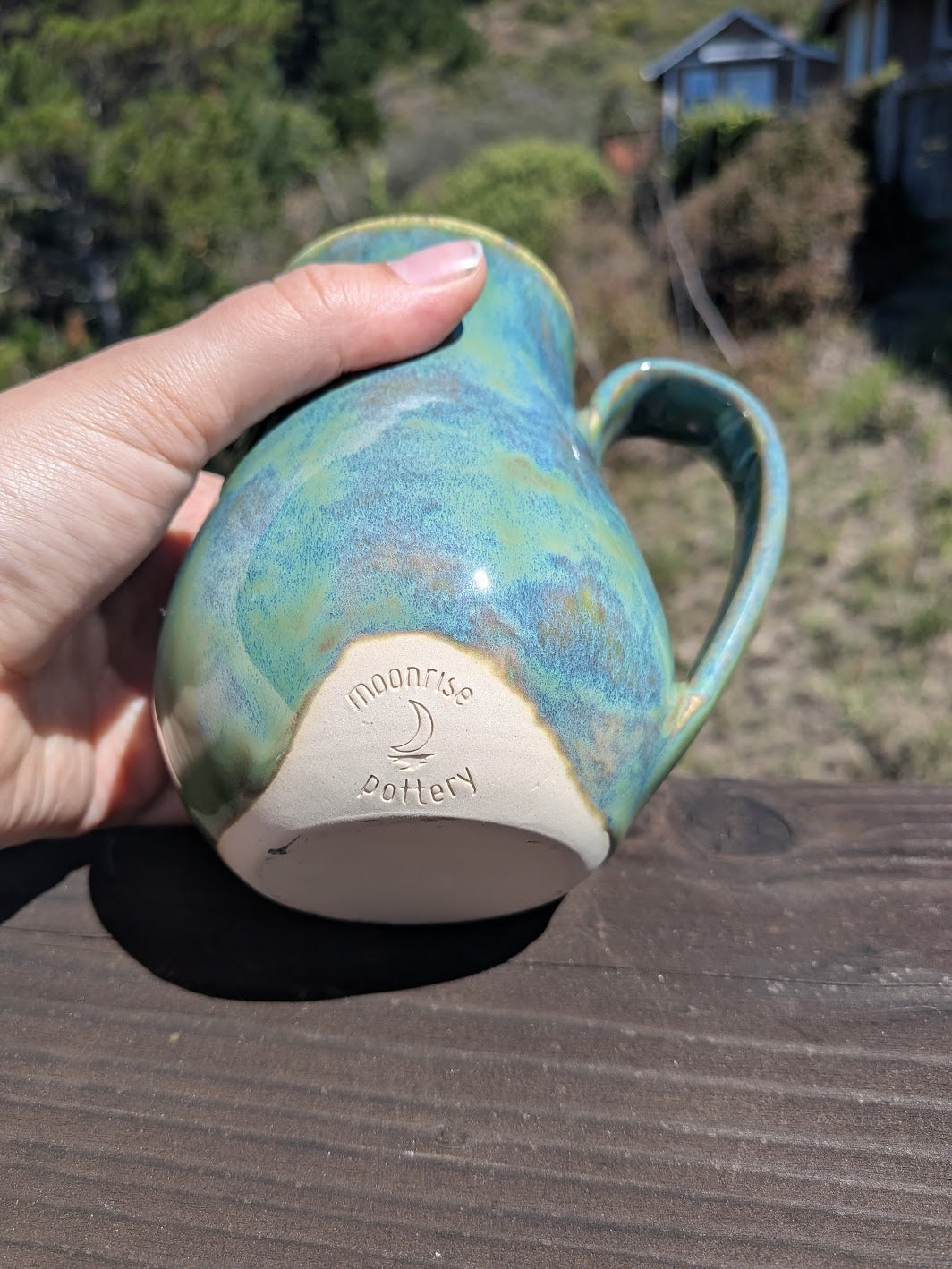 Snake Moon Mug by Moonrise Pottery