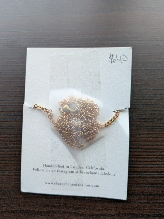 The Neutral Seed Bead necklace by The Enchanted Abalone