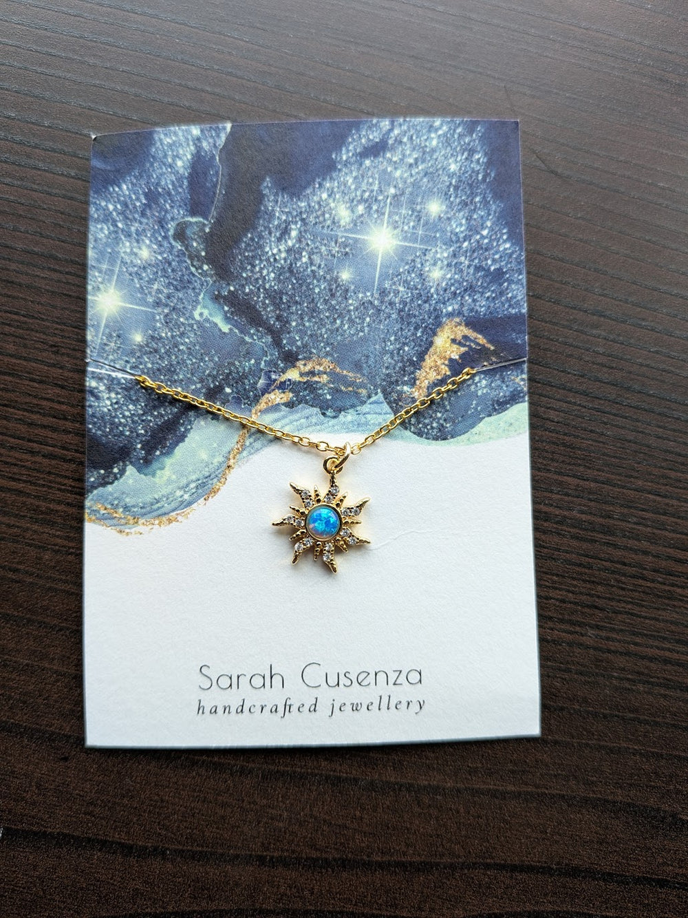 The Sun Necklace by the Enchanted Abalone