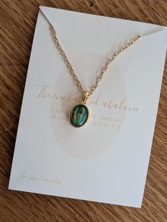 Abalone Pendant Necklace by The Enchanted Abalone