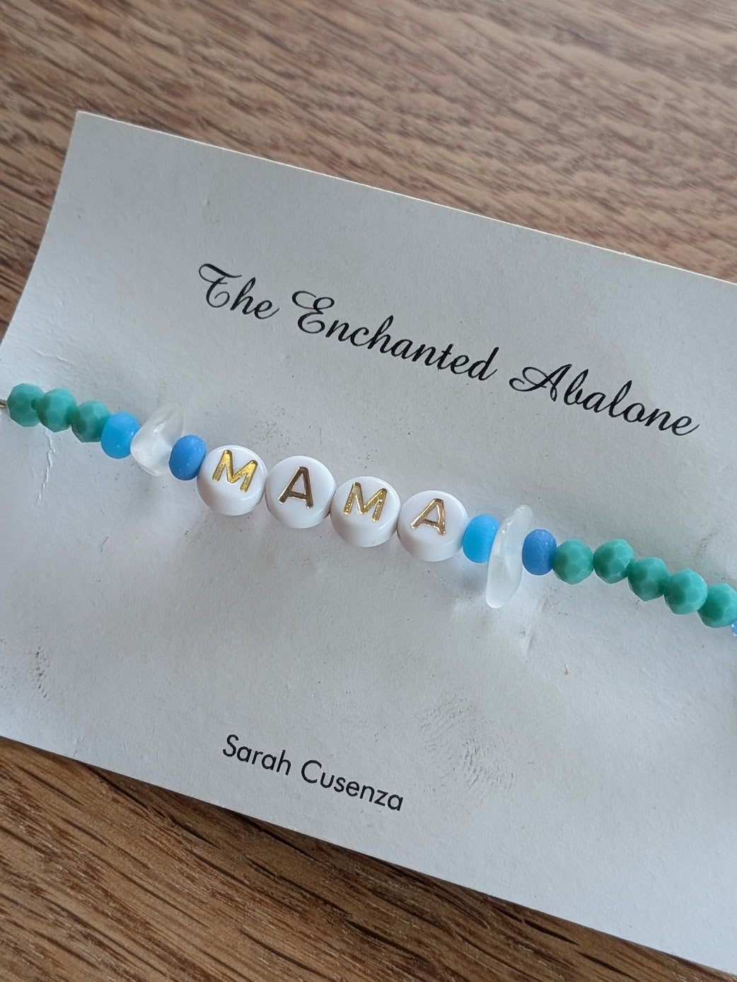 Mama Bracelet by The Enchanted Abalone