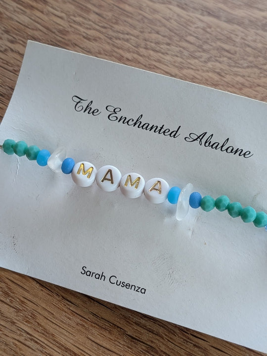 Mama Bracelet by The Enchanted Abalone