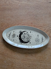 Moon Crystal Tray by Moonrise Pottery