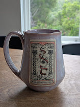 The High Priestess Tarot Mug by Moonrise Pottery
