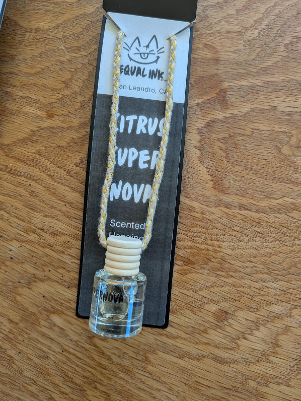 Citrus Supernova — Car Diffuser (0.27 oz) - Made by Equal Ink Studio