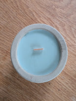 Unique Cement Soy Candles with Guatemalan Inspired Scents by Girón Guatemalan Home and Decor