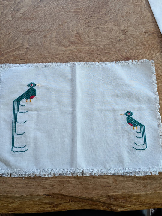 Napkin + Placemat Set (2 of Each) by Girón Guatemalan Home and Decor
