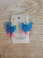 Chicken Earrings by the ArtfulDodge