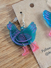 Chicken Earrings by the ArtfulDodge