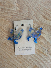 Chicken Earrings by the ArtfulDodge
